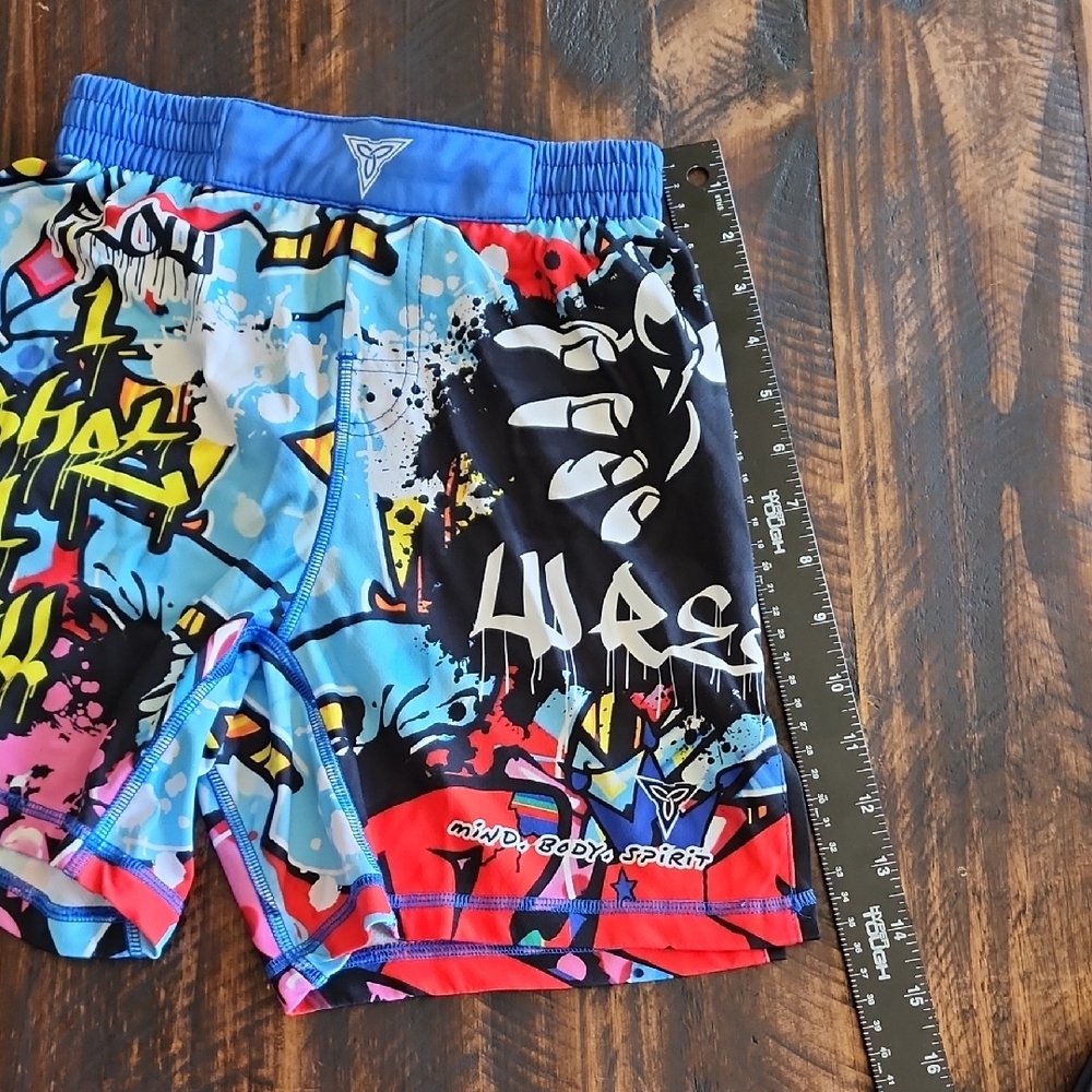 Elite Kids Rashguard Set - Black and Multicolor - Picture 13 of 15